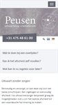 Mobile Screenshot of peusen.nl